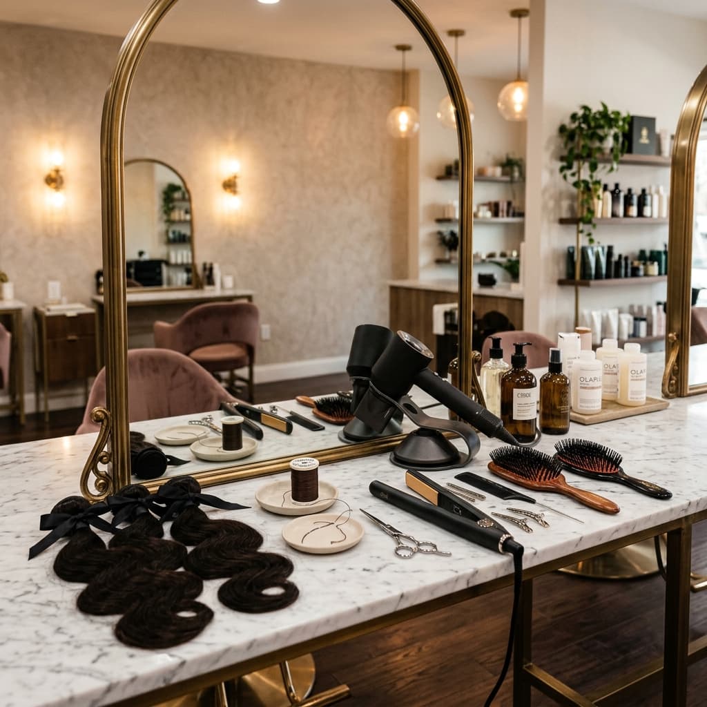Installation (Sewn) — Queen Eyebrows Austin TX